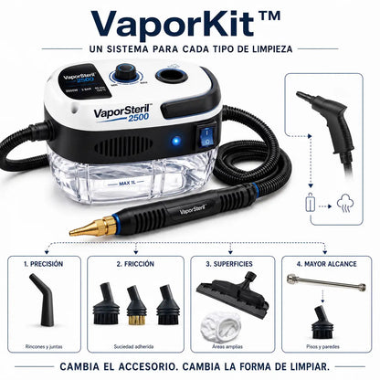 Limpiador Vapor Eléctrico PRESURIZADO